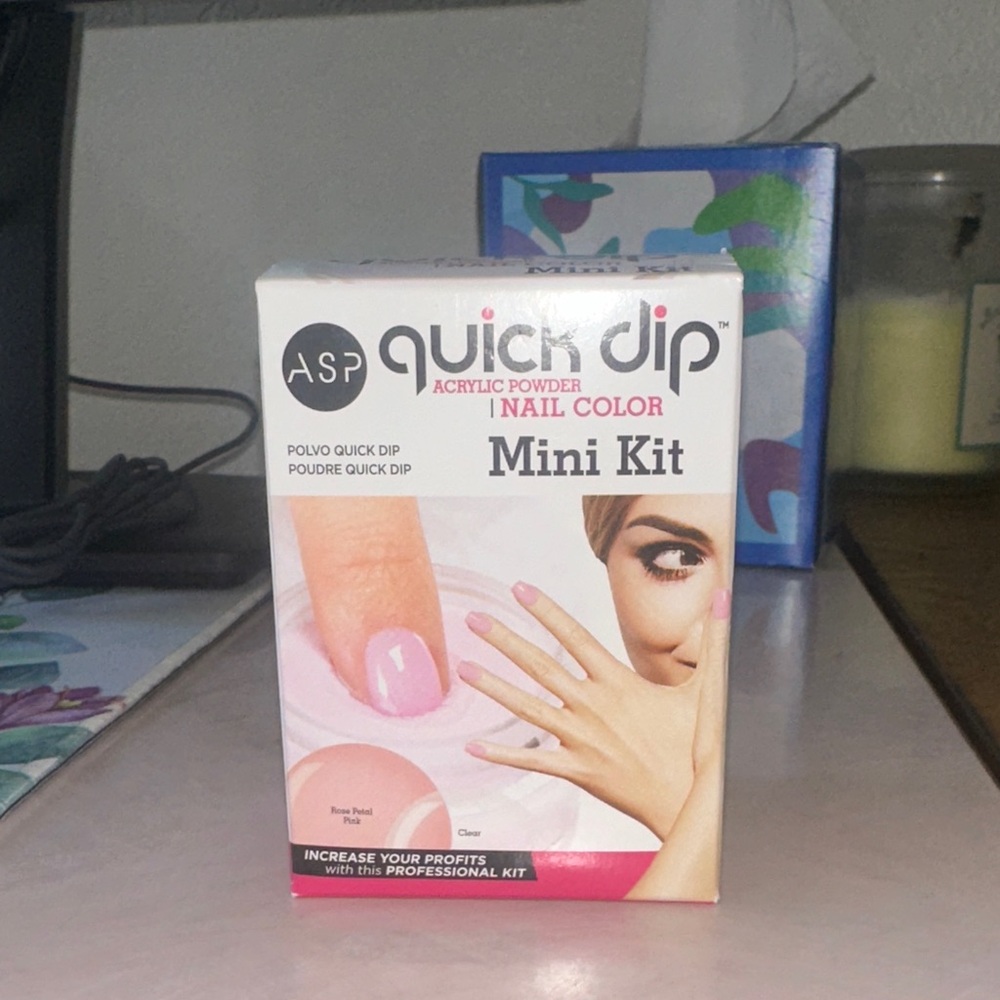 Quick Dip Acrylic Powder Nail Color Mini Kit - Pink